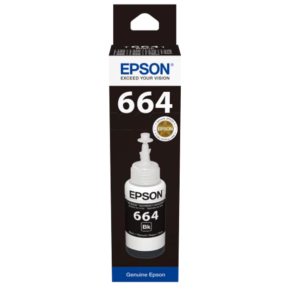 Epson T6641 Tinta Black 70ml No.664