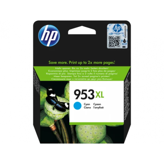 HP F6U16AE Tintapatron Cyan 1.450 oldal kapacitás No.953XL